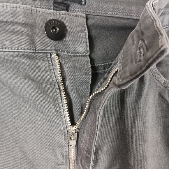 Paige Normandie Jeans Mens 36 38x33 Gray Slim Straight Fit Denim Made In USA - Picture 4 of 7